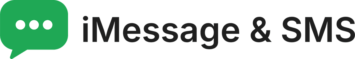 iMessage and SMS